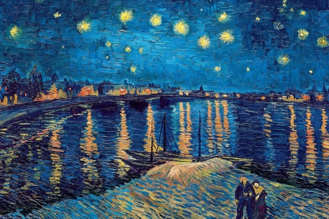 Eurographics Sterrennacht boven de Rhône Vincent van Gogh Legpuzzel 1000 Stuks - Fine Art