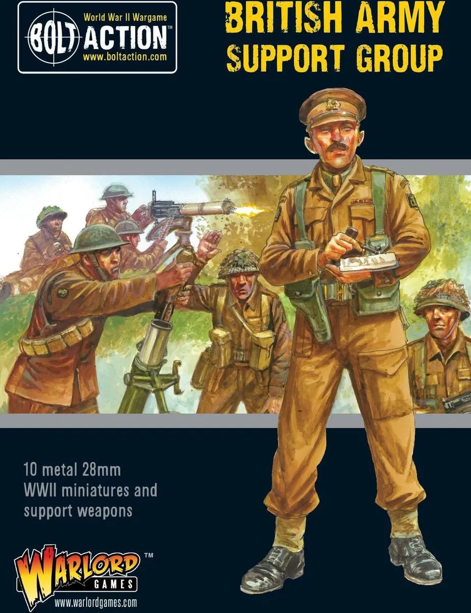 Warlord Games British Army Support Group
