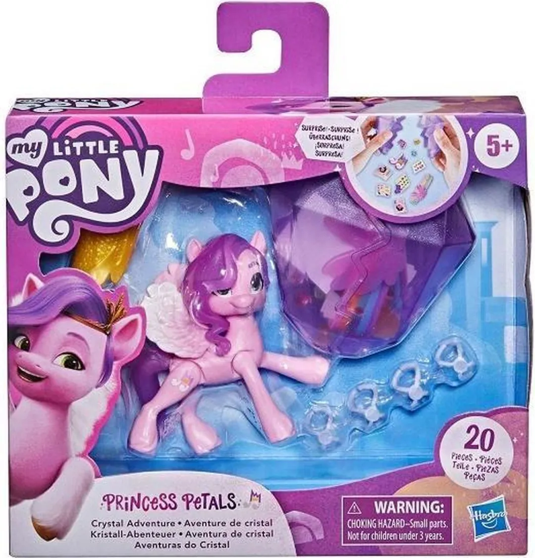 My Little Pony Princess Petals Crystal Adventure Speelfiguur - F24535X0 - Multicolor