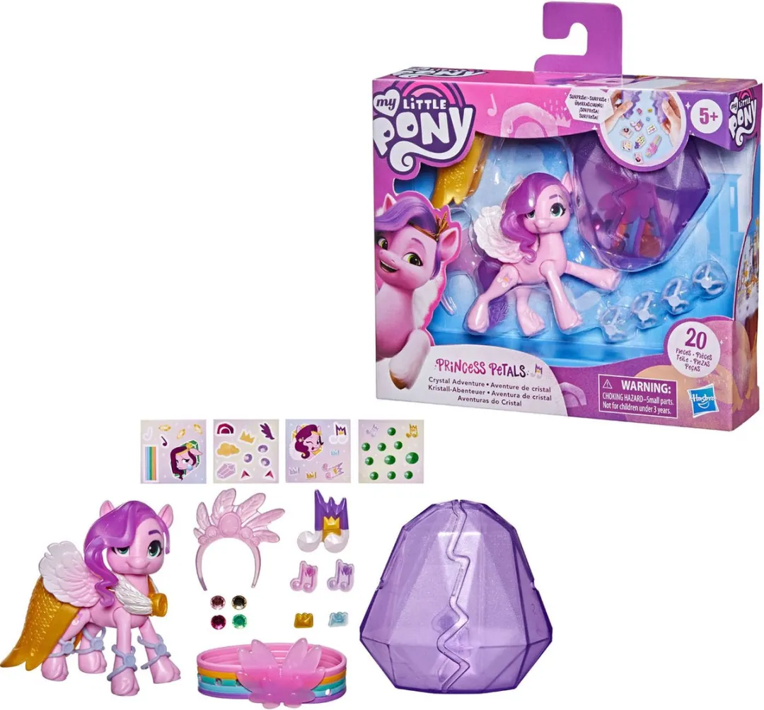 My Little Pony Princess Petals Crystal Adventure Speelfiguur