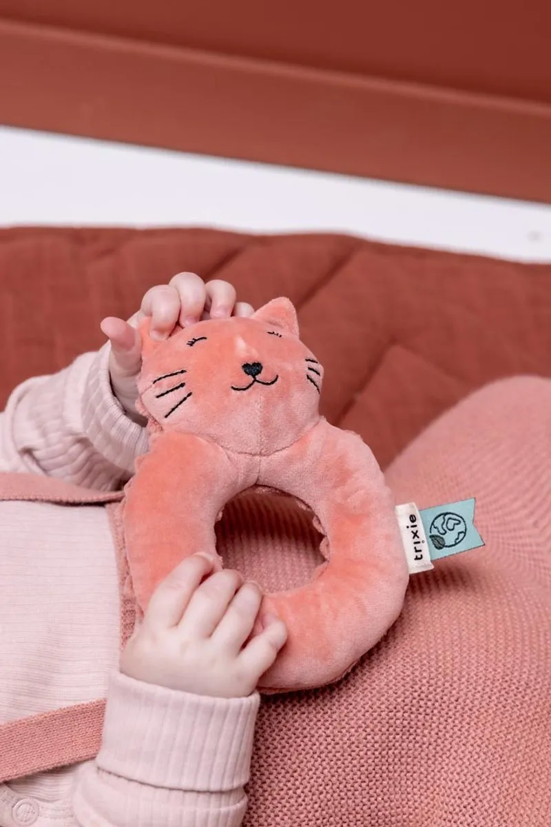 Trixie Baby Rammelaar Mrs. Cat - Roze