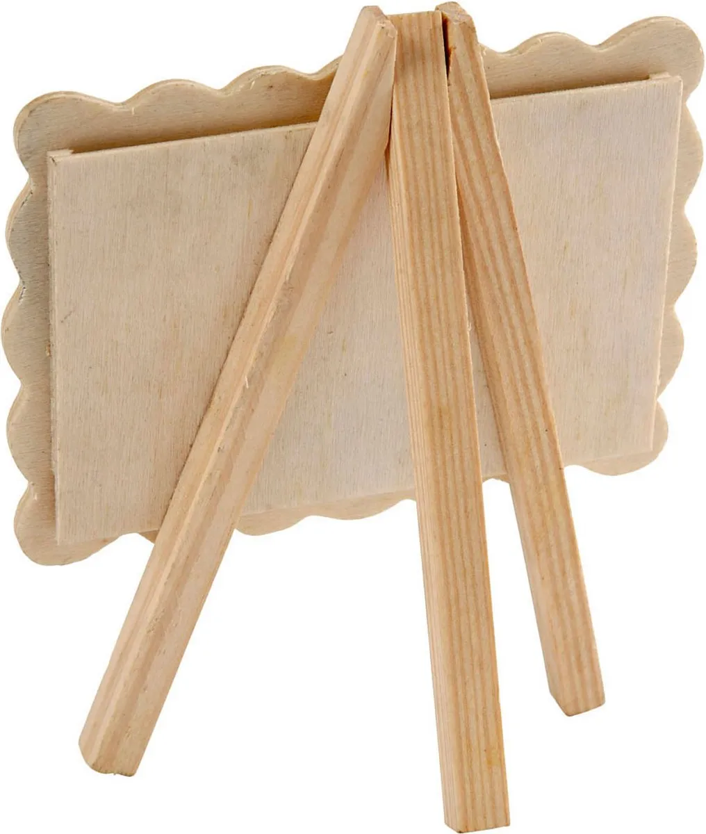 Creativ Company DIY Fotolijstje Schildersezel 13cm - Bruin