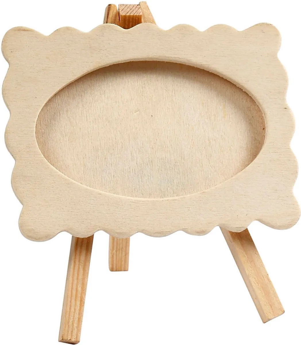 Creativ Company DIY Fotolijstje Schildersezel 13cm - Bruin