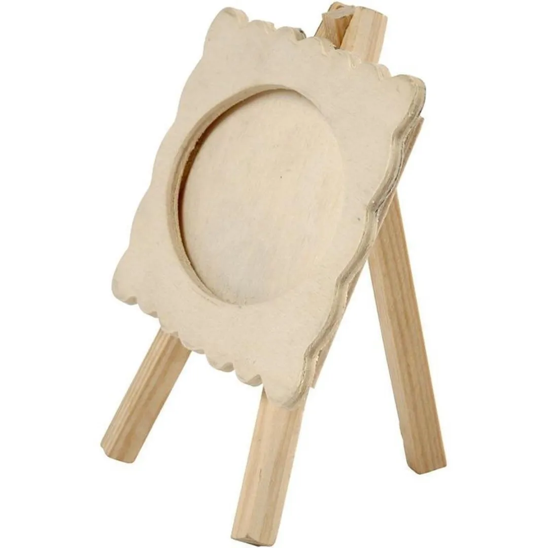 Creativ Company DIY Fotolijstje Schildersezel 13cm - Bruin