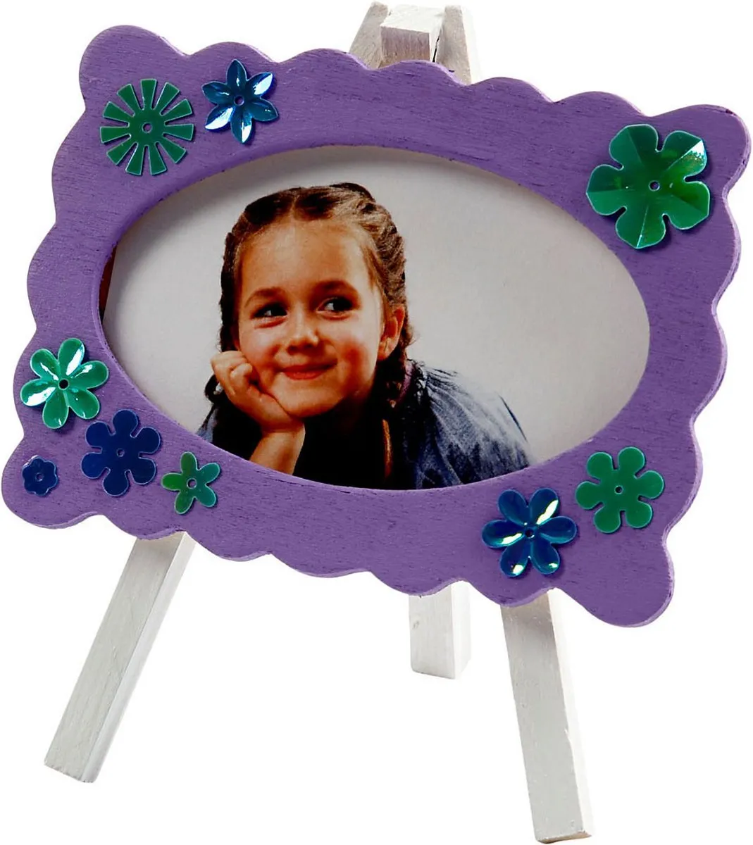 Creativ Company DIY Fotolijstje Schildersezel 13cm - Bruin