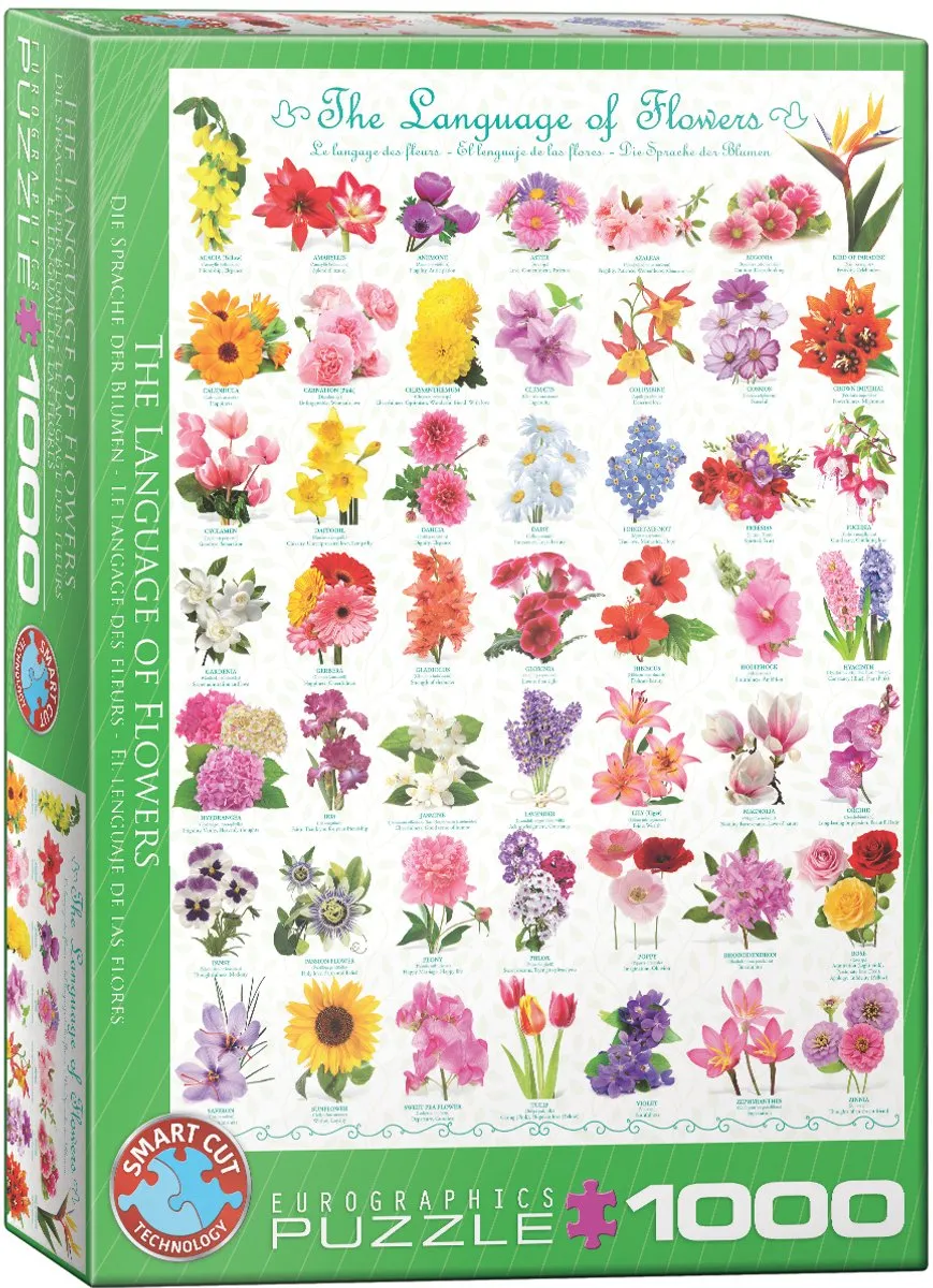 Eurographics The Language of Flowers Puzzel 1000 Stuks