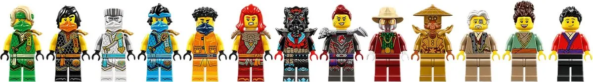 LEGO Ninjago Toernooi Tempelstad 71814 - 3489 Stukken - 13 Minifiguren