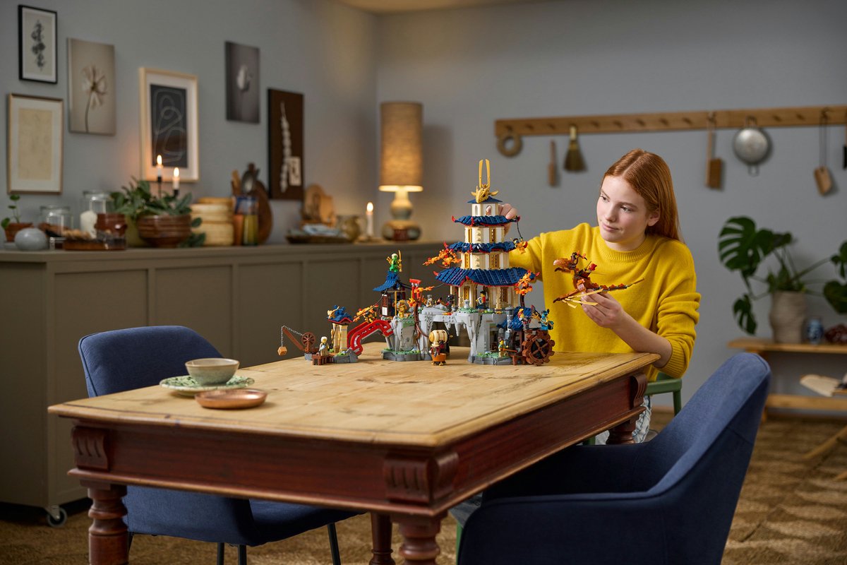 LEGO NINJAGO Toernooi Tempelstad Bouwpakket voor Kinderen - 71814