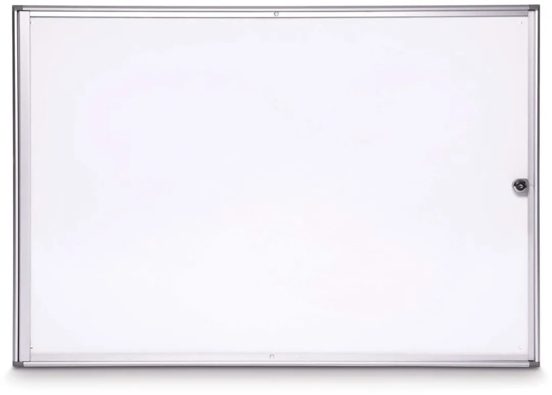 MAUL Vitrine MAULextraslim 8xA4 - 3,1x93x65,1cm - Zilver - afbeelding 6 van 6