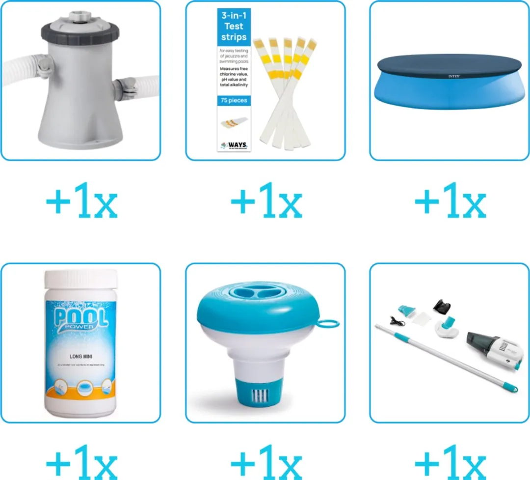 Intex Easy Set Zwembad Accessoirepakket 28602GS