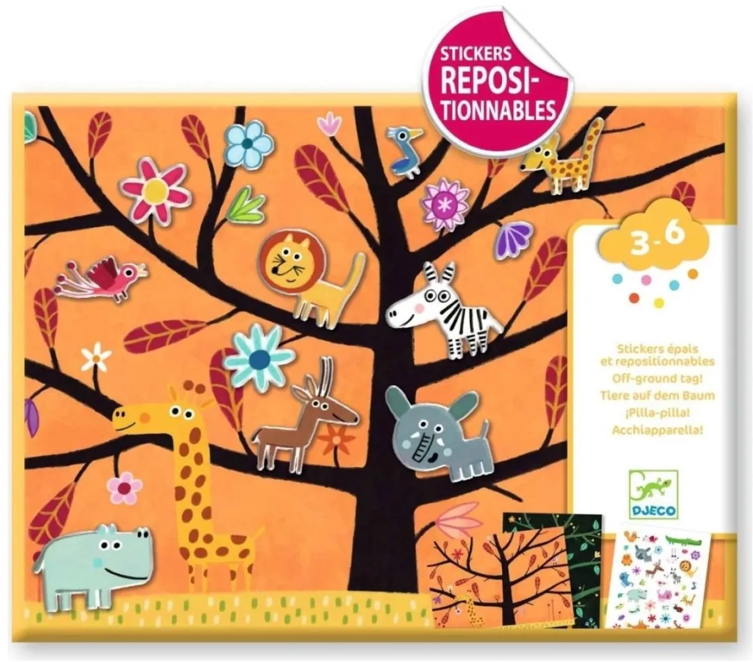 Djeco Stickers Katten Knutselset