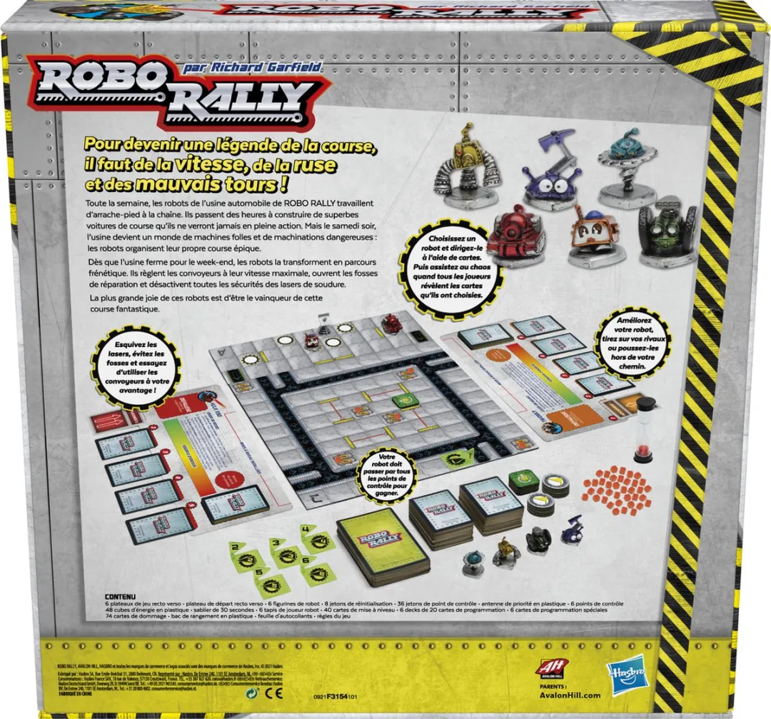 Hasbro Gaming Robo Rally Bordspel F3154 - 2-6 Spelers