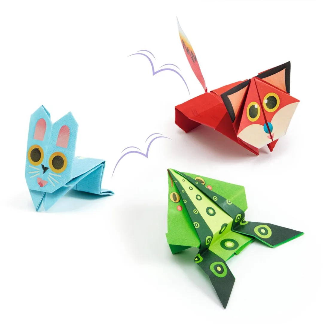 Djeco Animaux Sauteurs DJ08702 Houten Speelgoed