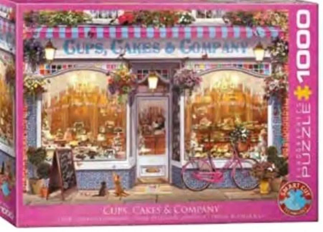 Eurographics Garry Walton Kopjes & Taarten Legpuzzel 1000 Stuks - Meerkleurig