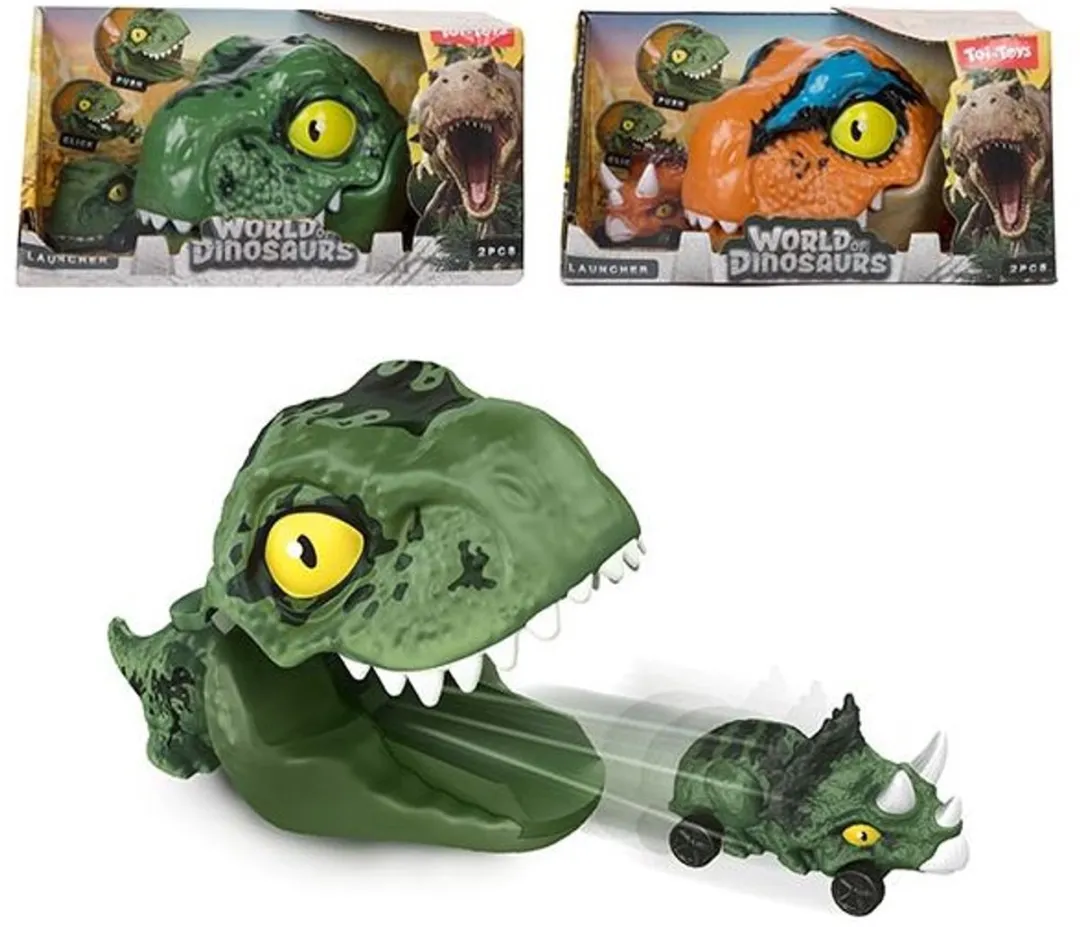 Toi-Toys Dinoauto met Afschieter