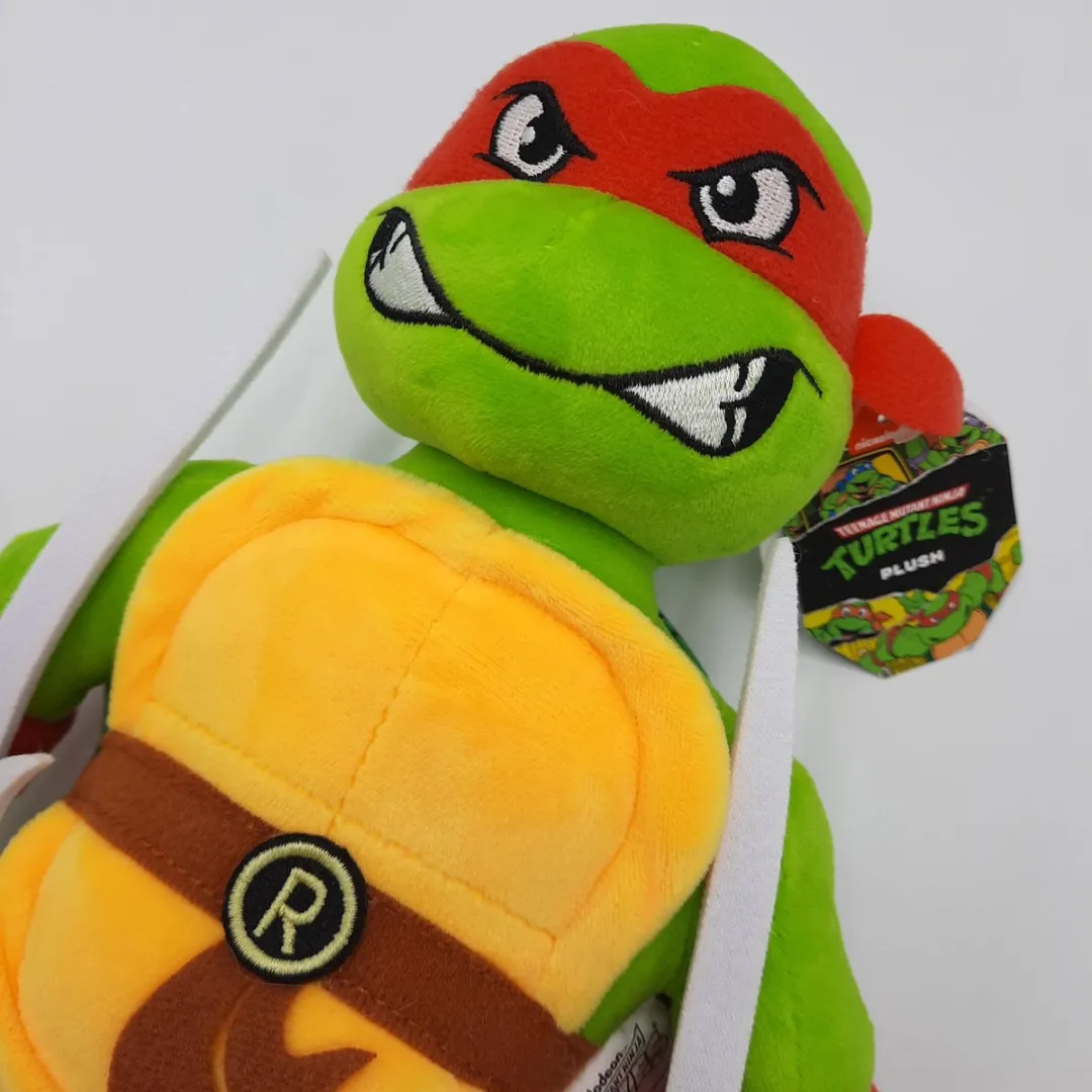 Nickelodeon Teenage Mutant Ninja Turtles Raphael Pluche Knuffel 32 cm