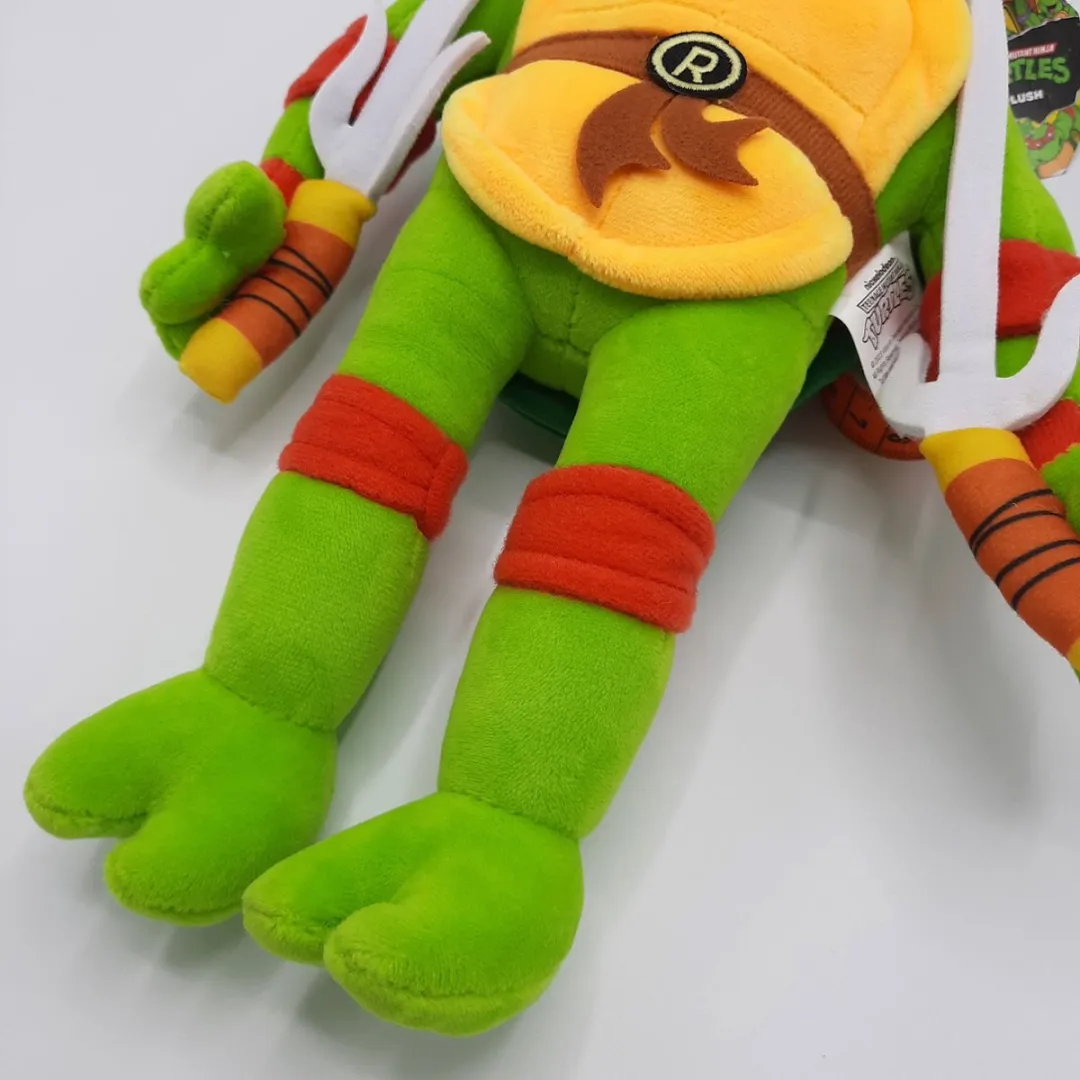 Nickelodeon Teenage Mutant Ninja Turtles Raphael Pluche Knuffel 32 cm