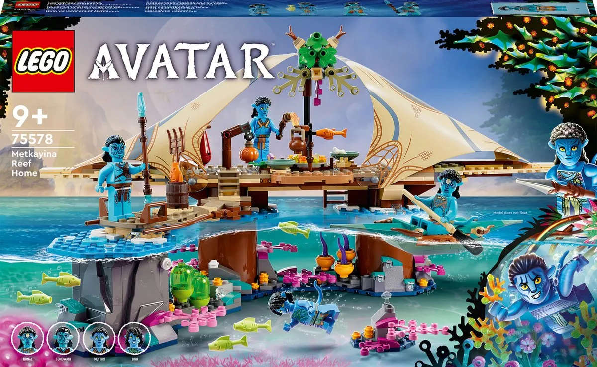 LEGO Avatar Huis in Metkayina Rif Bouwset 75578