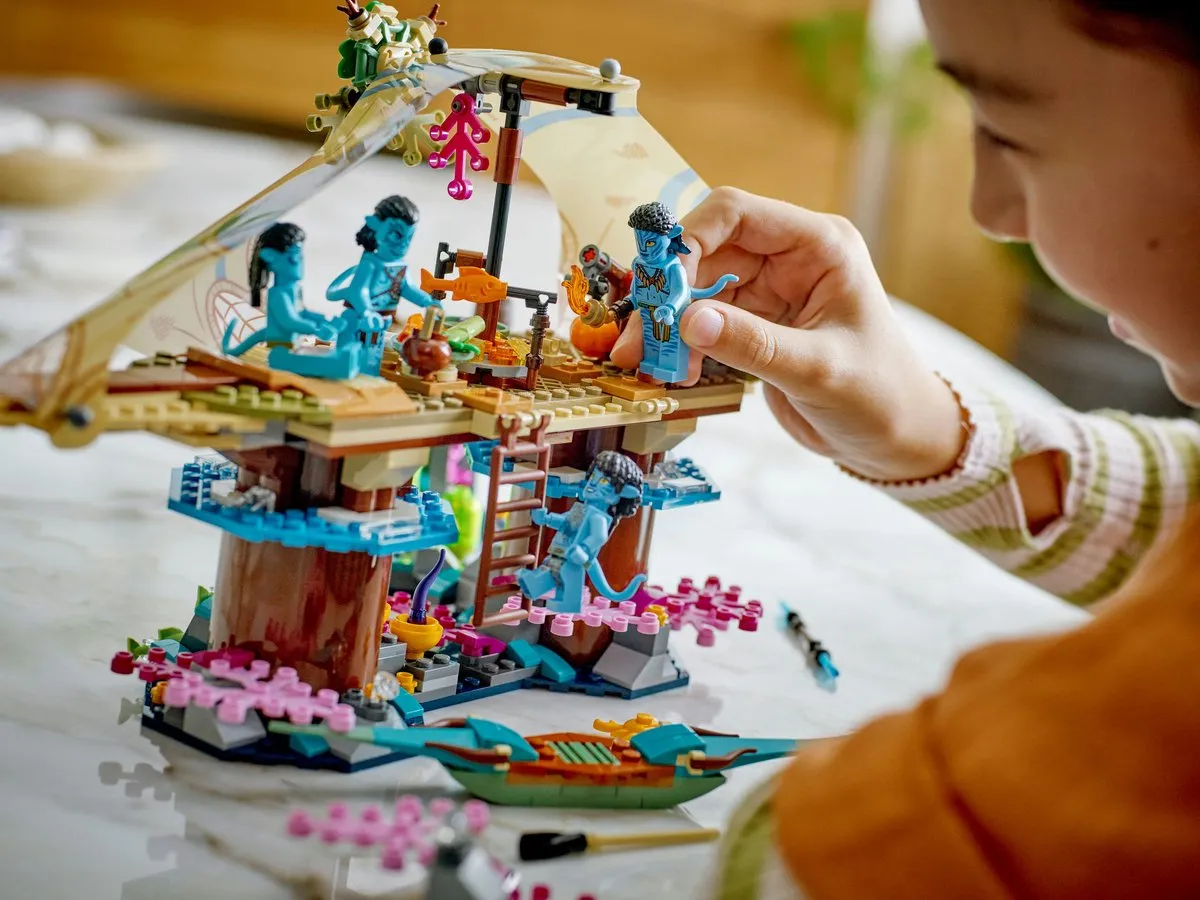 LEGO Avatar Huis in Metkayina Rif Bouwset 75578 - Meerkleurig