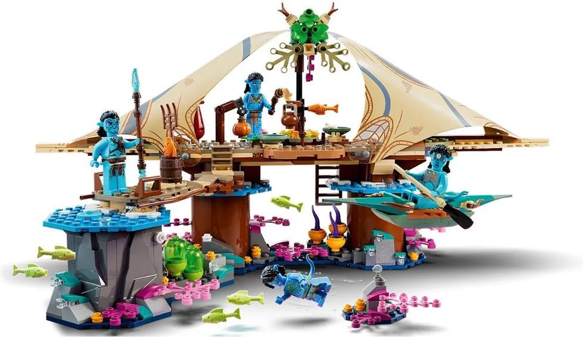 LEGO Avatar Huis in Metkayina Rif Bouwset 75578 - Meerkleurig
