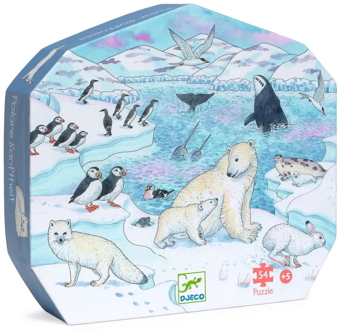 Djeco Zachte Poolwereld Puzzle