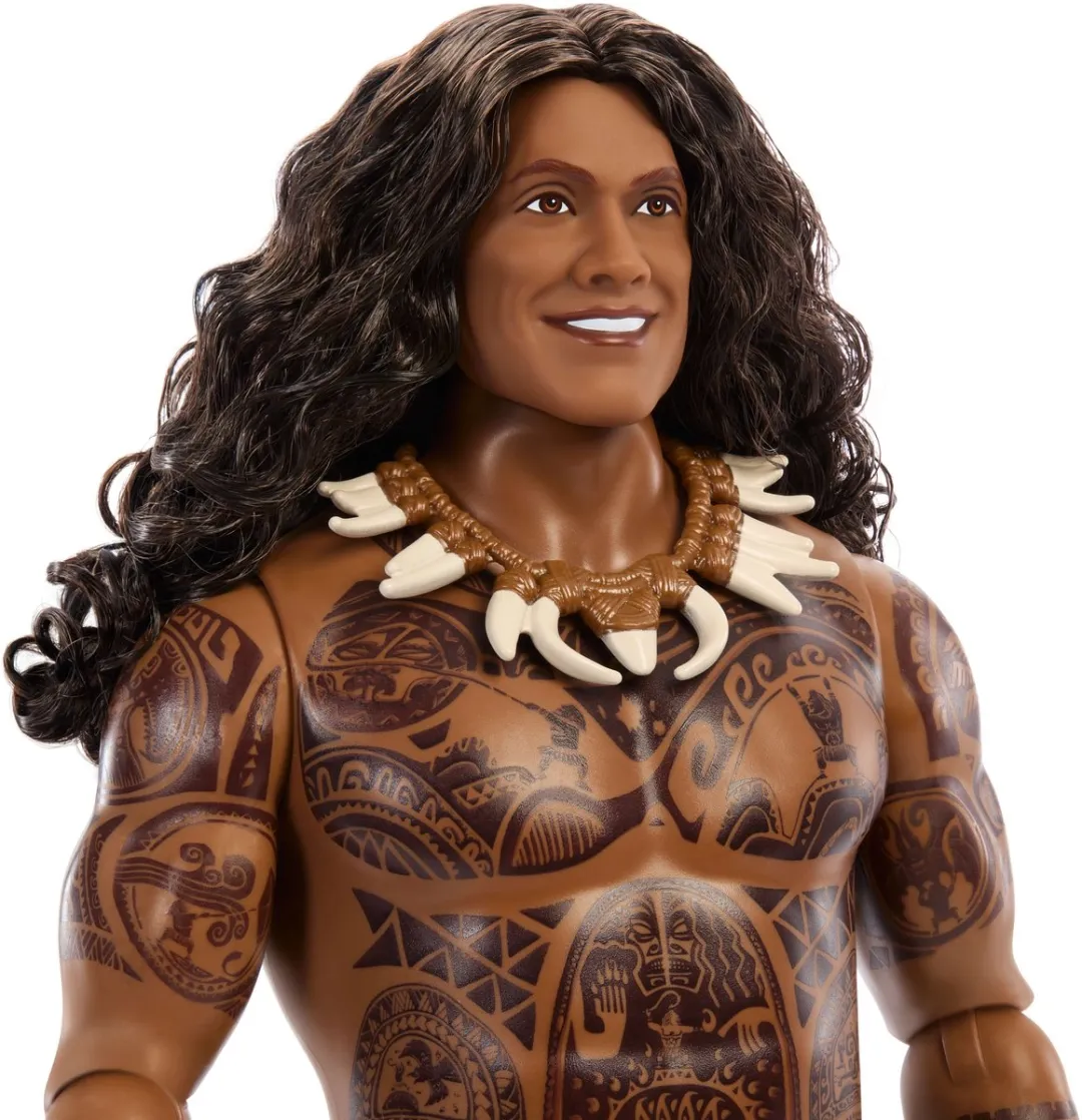 Mattel Disney Vaiana Maui Pop - Pop met outfit en 4 accessoires