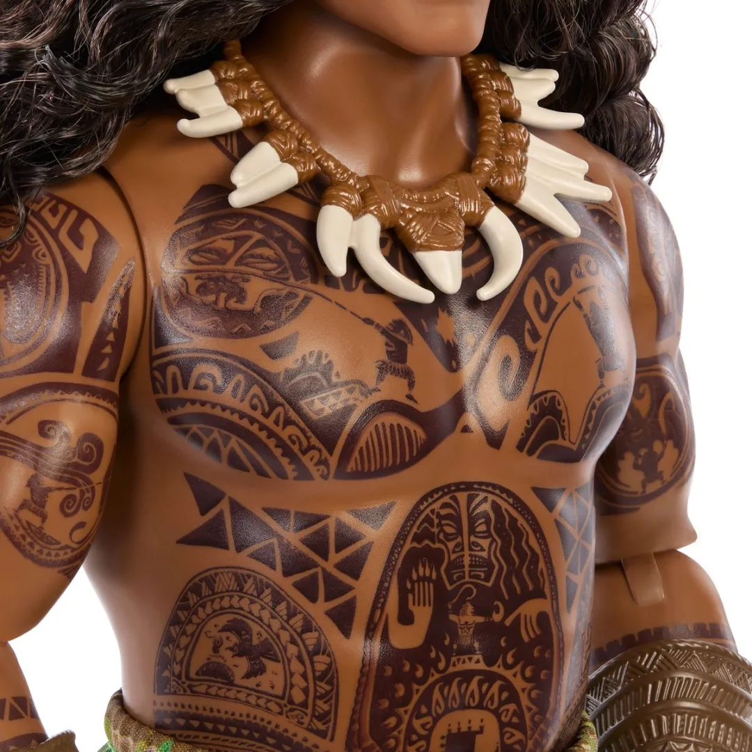 Mattel Disney Vaiana Maui Pop - Pop met outfit en 4 accessoires
