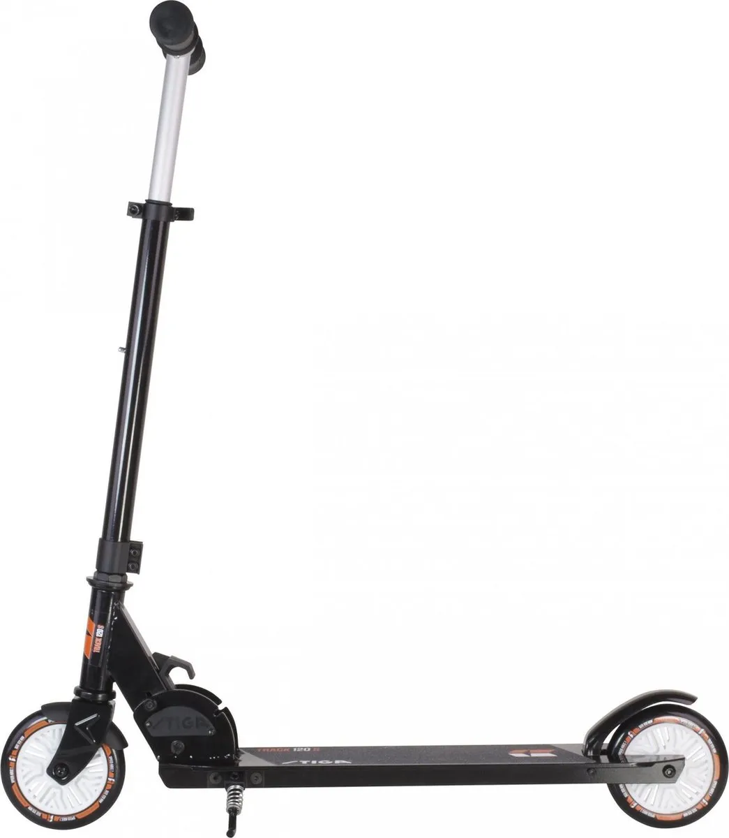 Stiga Sports Kick Stuntstep Track 120-s - 145mm Wielen - Zwart/Oranje