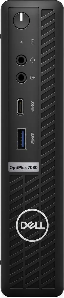 Dell OptiPlex 7080 i5-10500T Mini PC - 8GB 256GB SSD - Zwart