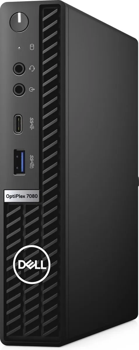 Dell OptiPlex 7080 i5-10500T Mini PC - 8GB 256GB SSD - Zwart