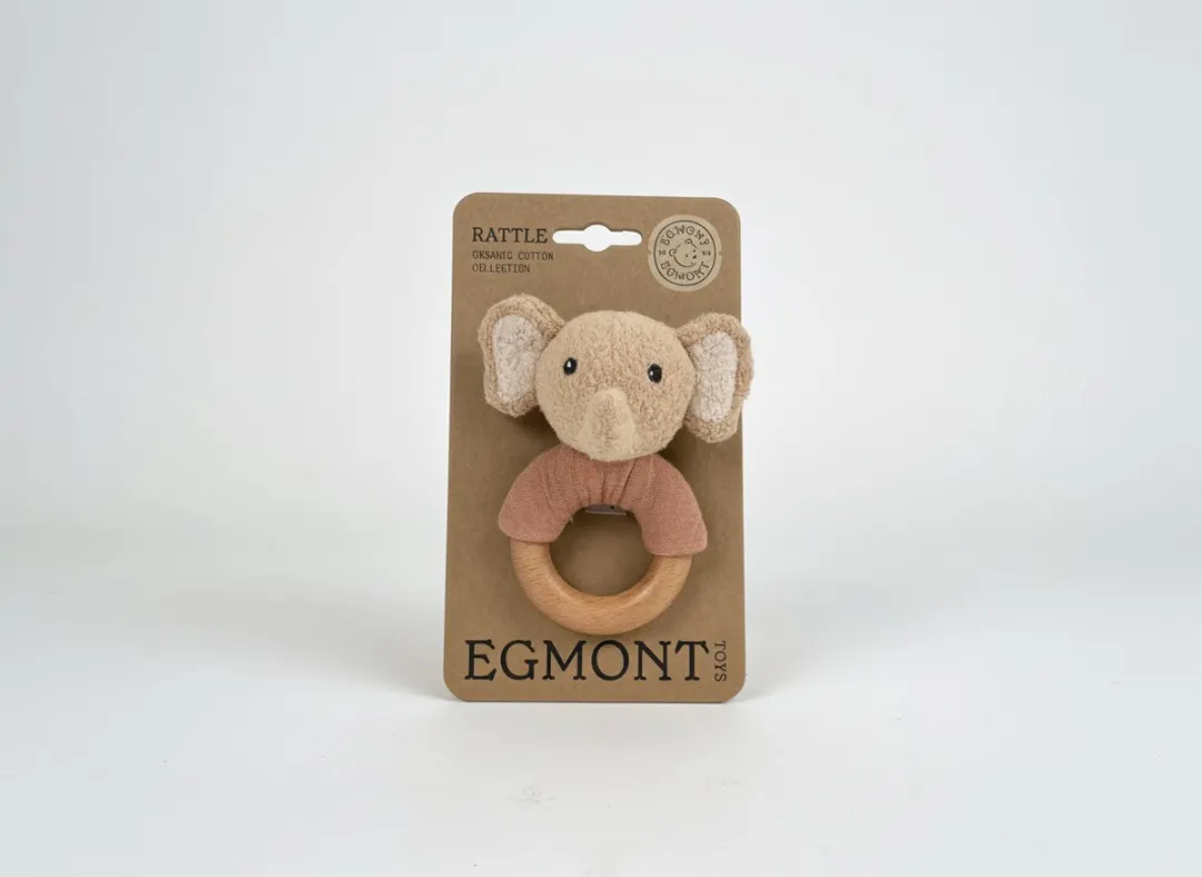 Egmont Toys Olifant Ollie Rammelaar - Beige