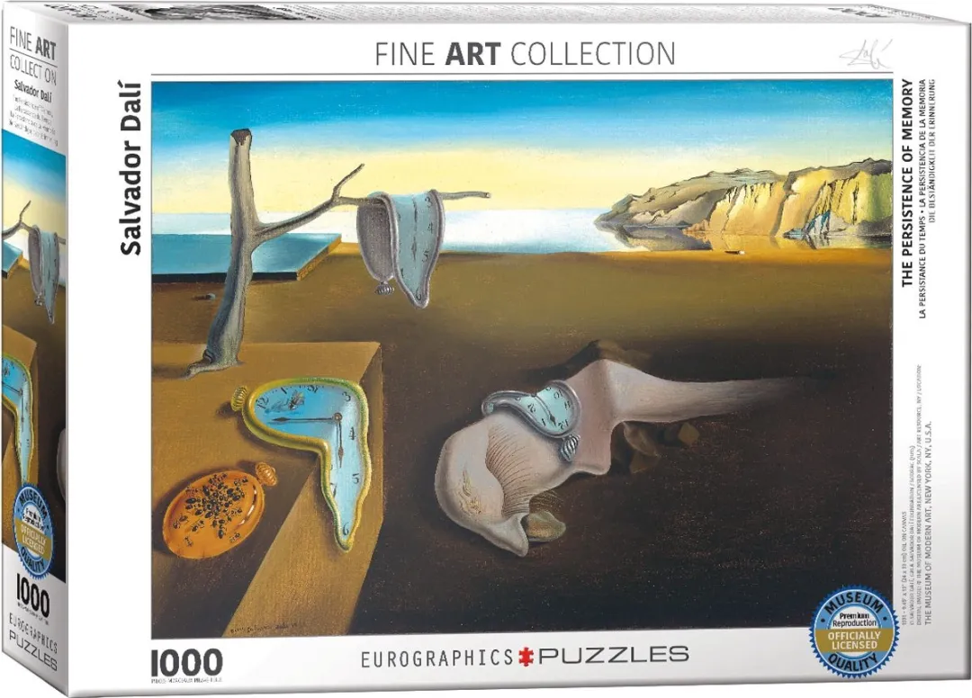 Eurographics De Volharding der Herinnering Puzzel