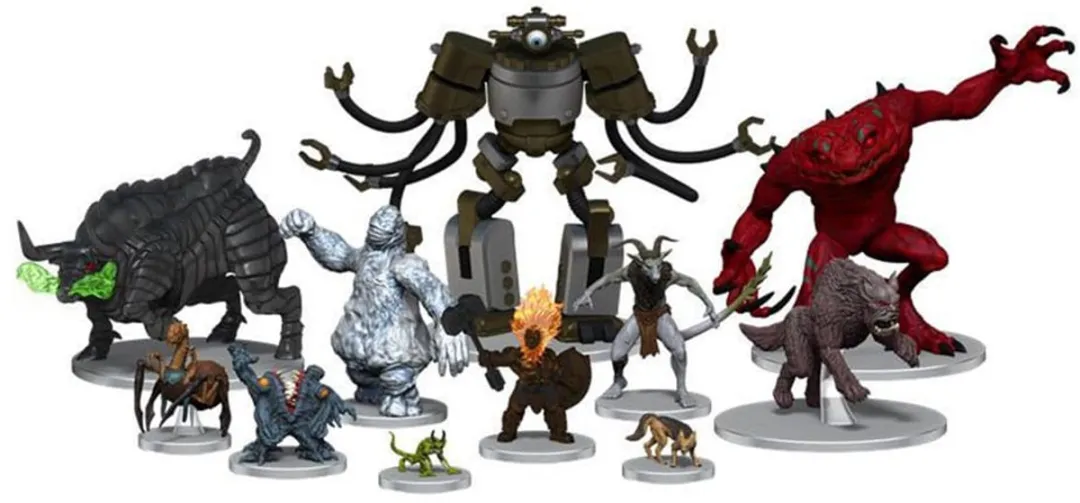 Wizkids D&D Icons of the Realms Monster Menagerie Revisited Brick - 10 Stuks