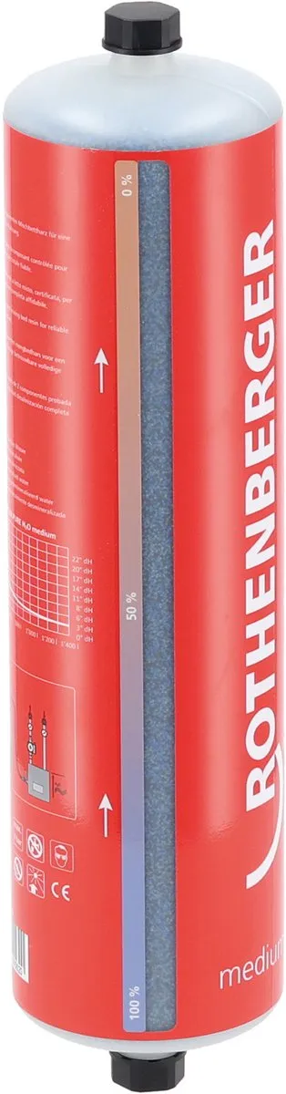 Rothenberger PURE H2O (M) Demineralisatiepatroon 1500004322 - Rood