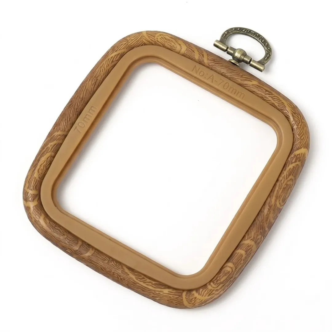 NuveX Borduurramen Houtlook Beige
