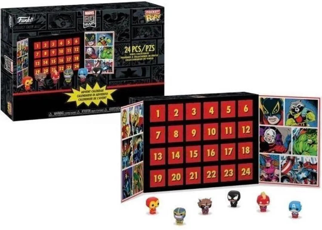 Marvel Avengers Funko Pocket Pop! Adventkalender - 24 Stuks