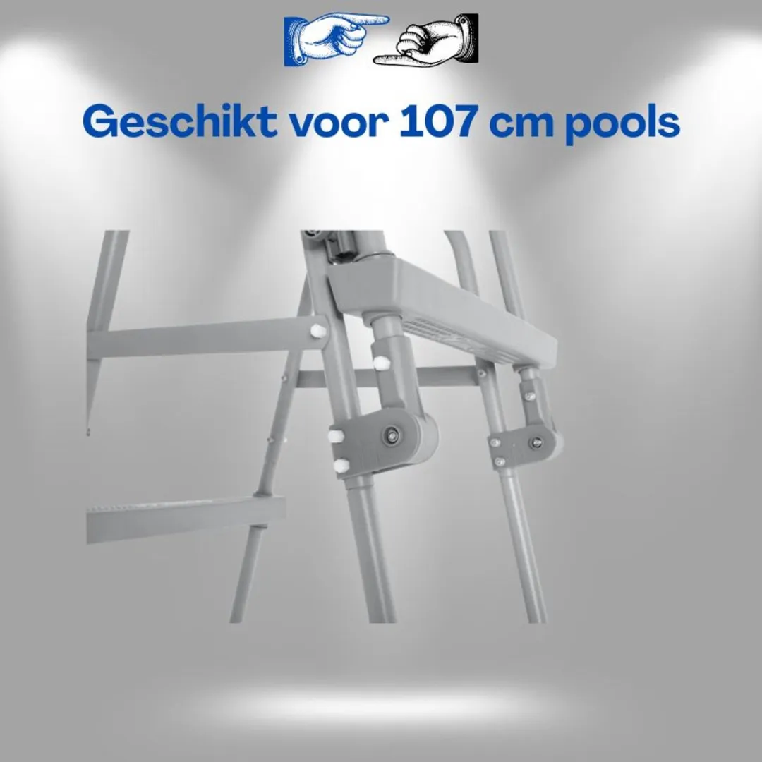 Bestway Zwembadladder 58330 - 107cm