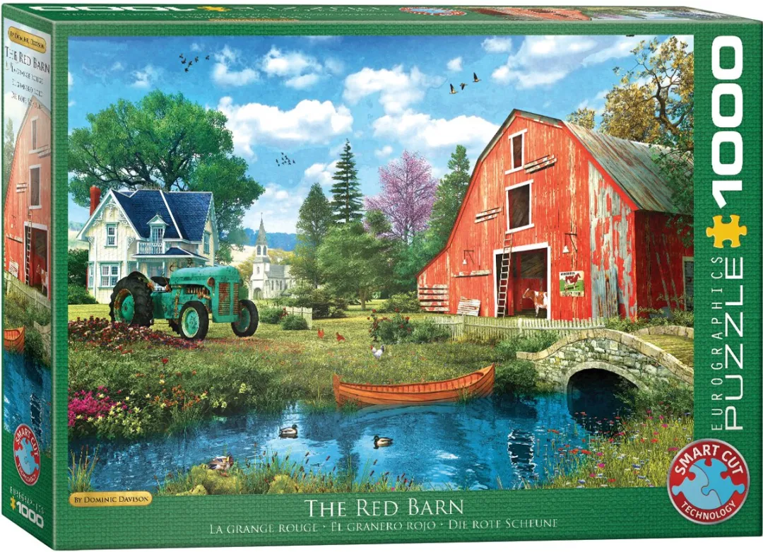 Eurographics De rode schuur Legpuzzel 1000 Stuks