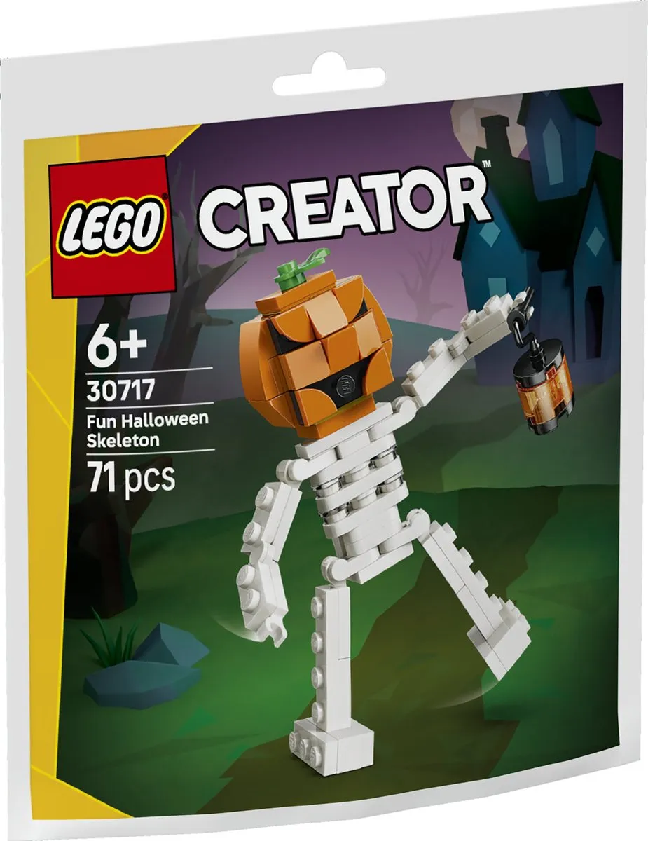 LEGO Creator 30717 Halloweenskelet - 71 Stukken - afbeelding 6 van 6