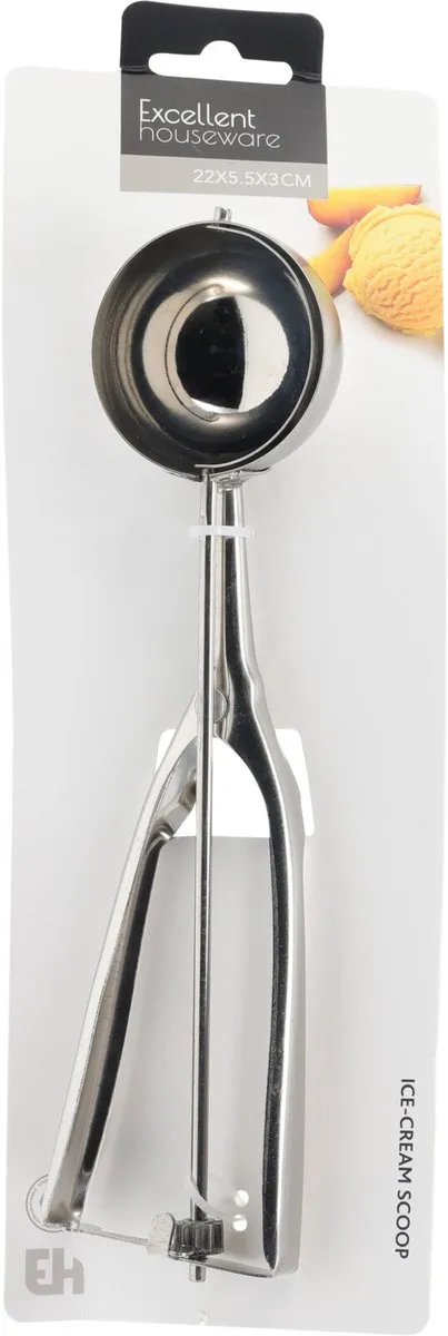 Excellent Houseware IJsboltang RVS 5,5 cm