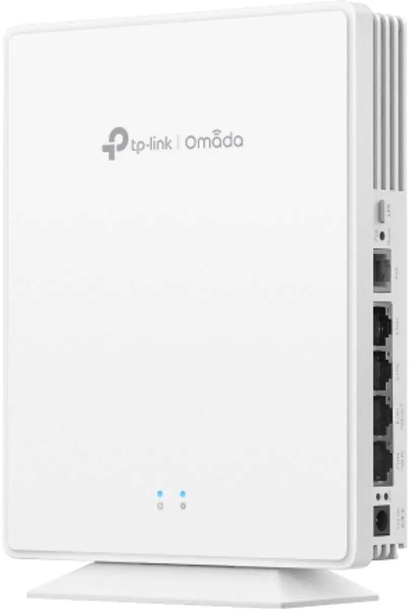 TP-Link Omada EAP650-Desktop Access Point - Wi-Fi 6 - 4x Gigabit LAN - Zwart