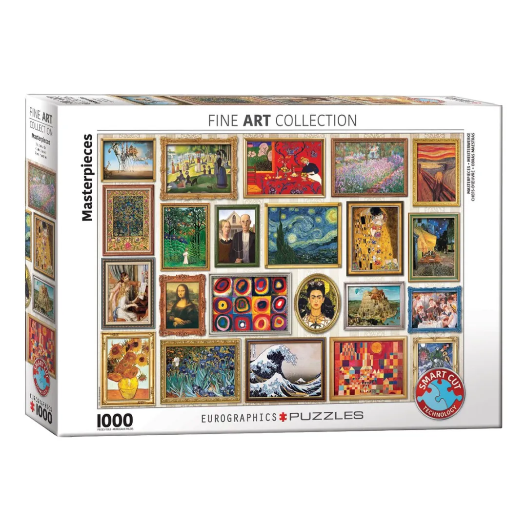 Eurographics Meesterwerken Legpuzzel 1000 Stuks