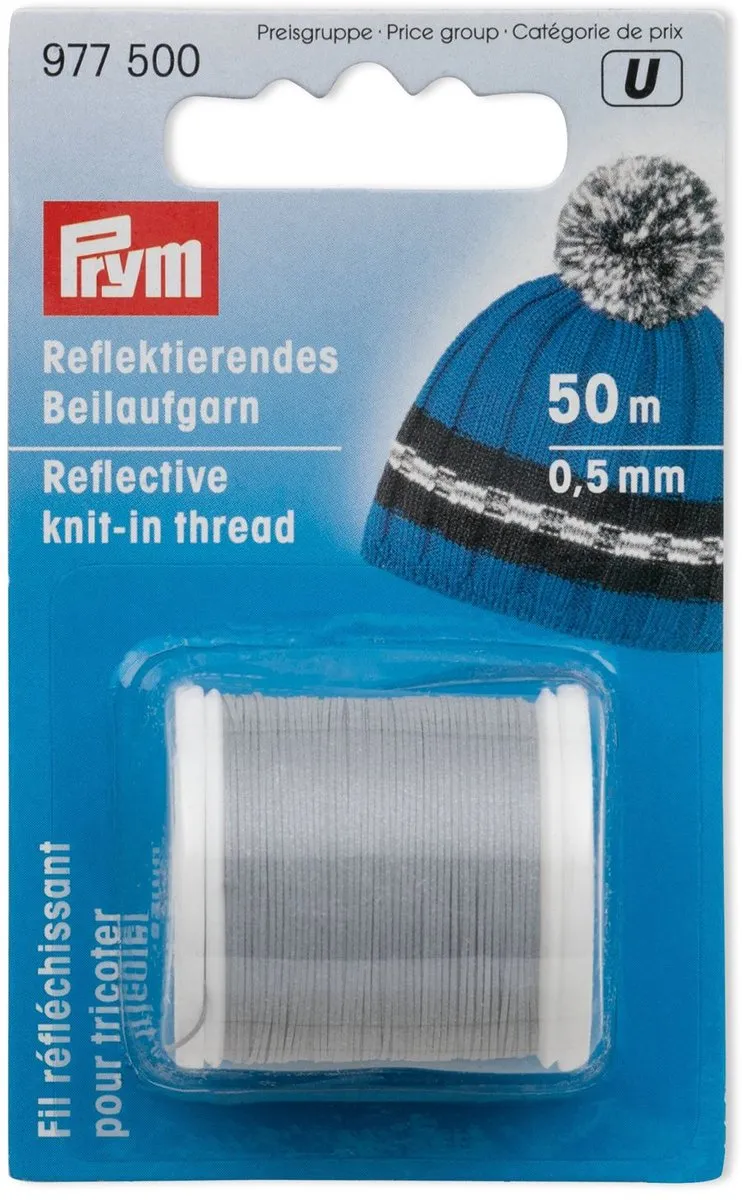 Prym Reflecterend Meeloopgaren 50m