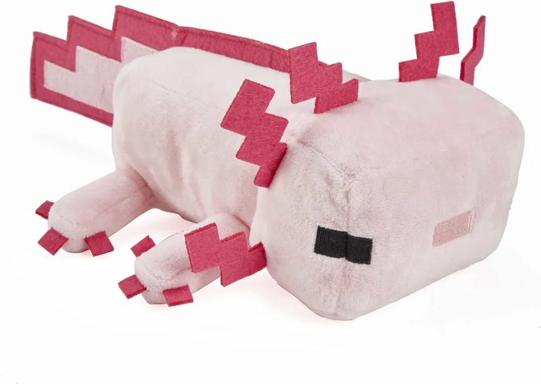 Mattel Minecraft Axolotl Knuffel - 20 cm Multi