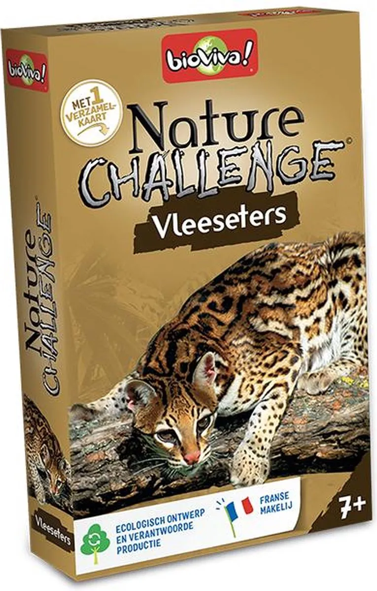 Geronimo Games Bioviva Nature Challenge Vleeseters - Kaartspel 02706