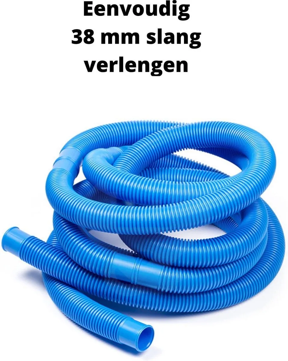 Bestway Slangverbinder 38mm→32mm - 2 Stuks - Blauw/Wit