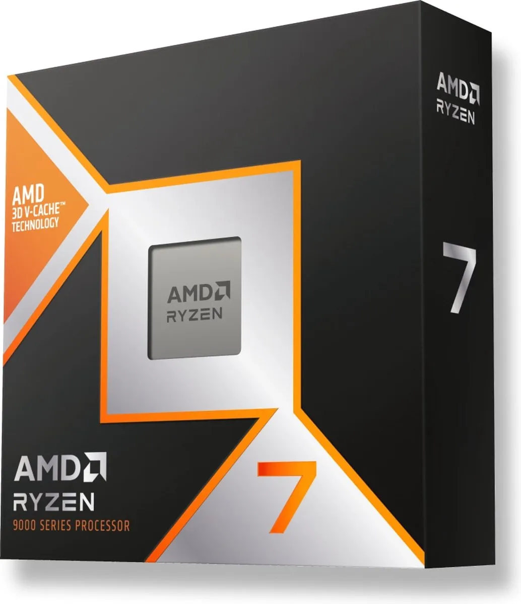 AMD Ryzen 7 9800X3D Boxed - 8 Core/16 Threads - 4,7/5,2GHz