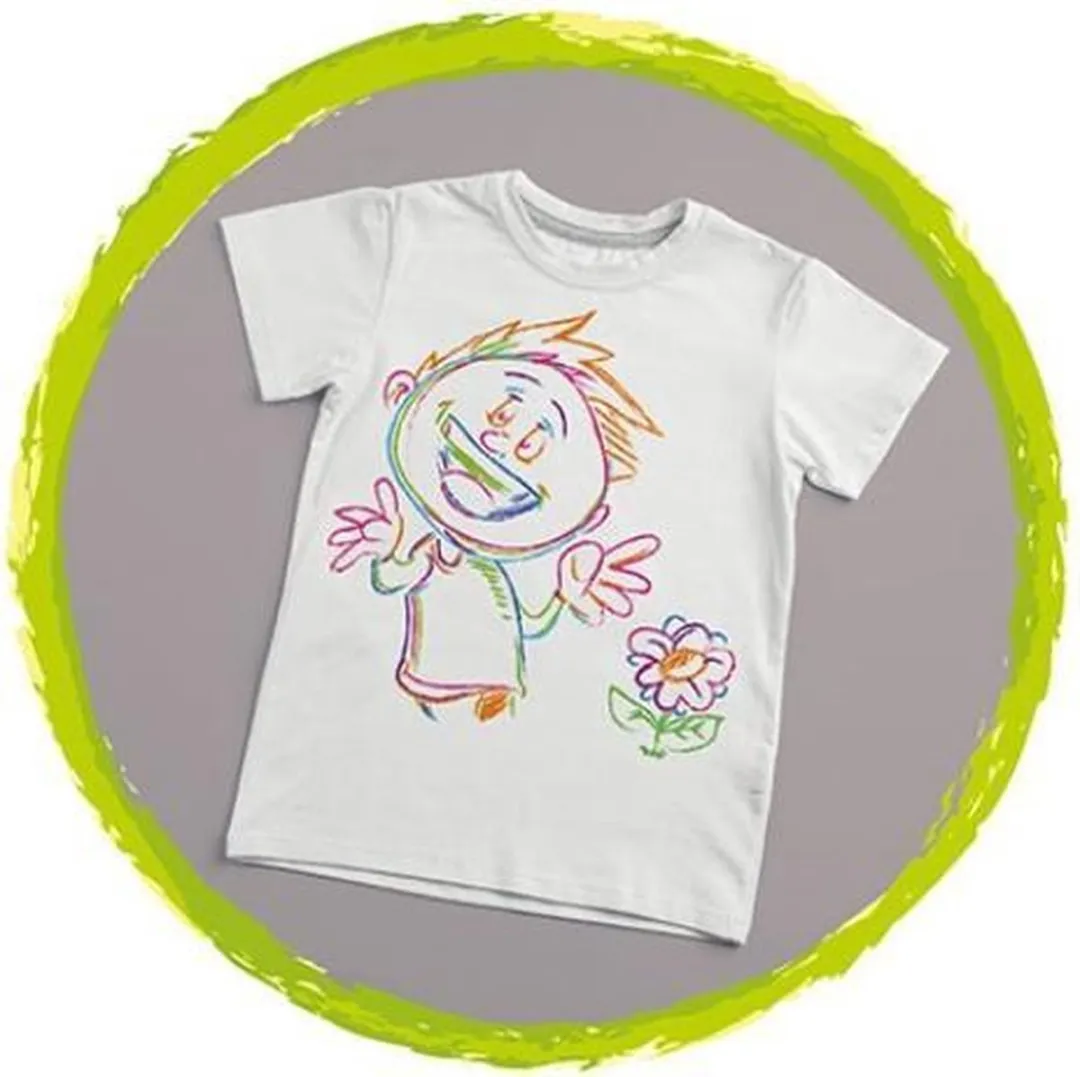 Toi-Toys Tropical Textielstiften 6 Stuks - DIY Kledingstiften