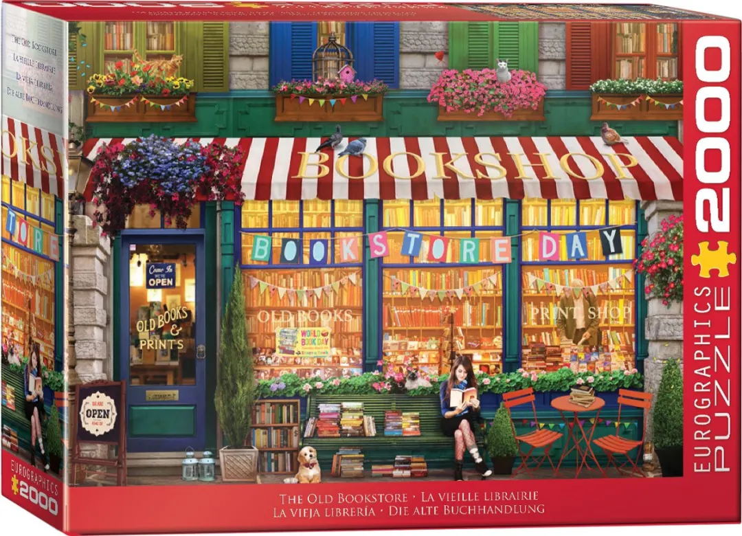 Eurographics De Oude Boekwinkel Legpuzzel 2000 Stuks