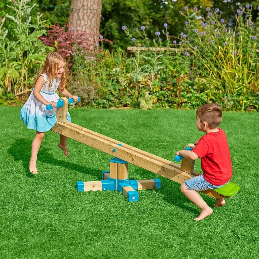 TP Toys Wipwap Bouncy Forest Seesaw - Blauw/Groen/Hout